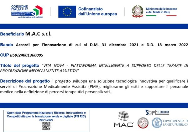 PROGETTO VITANOVA - MAC