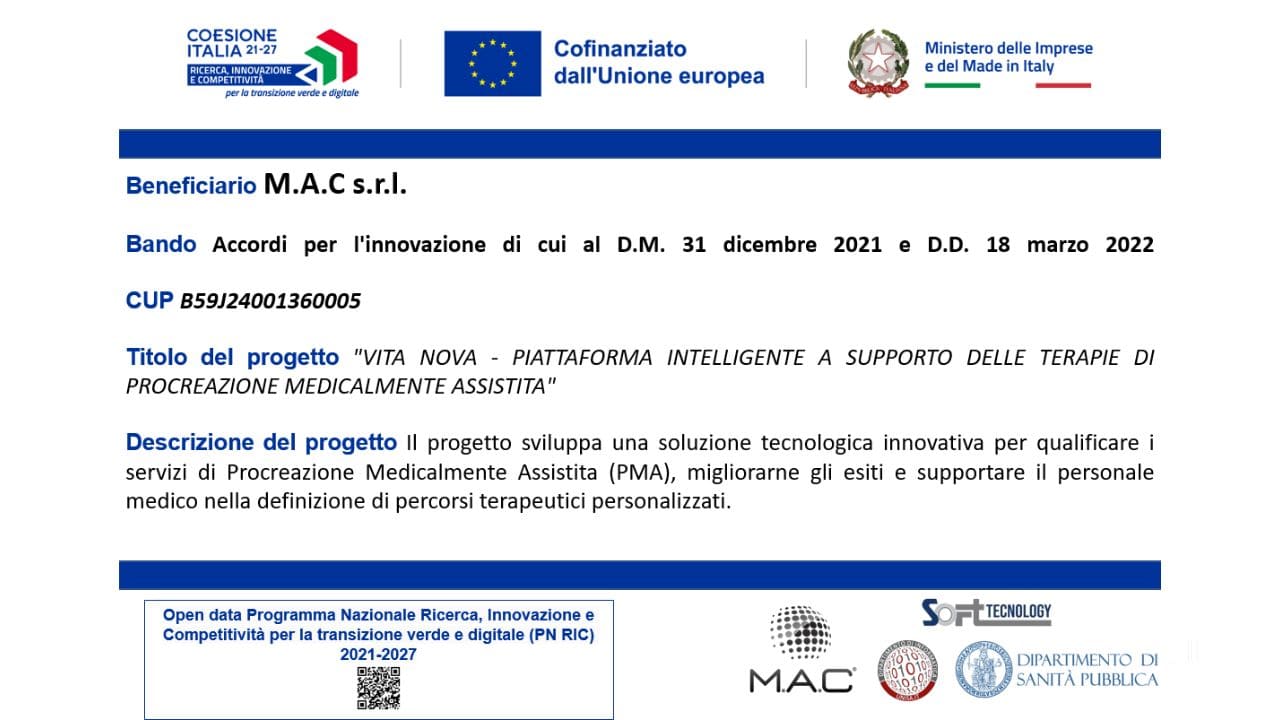 PROGETTO VITANOVA - MAC